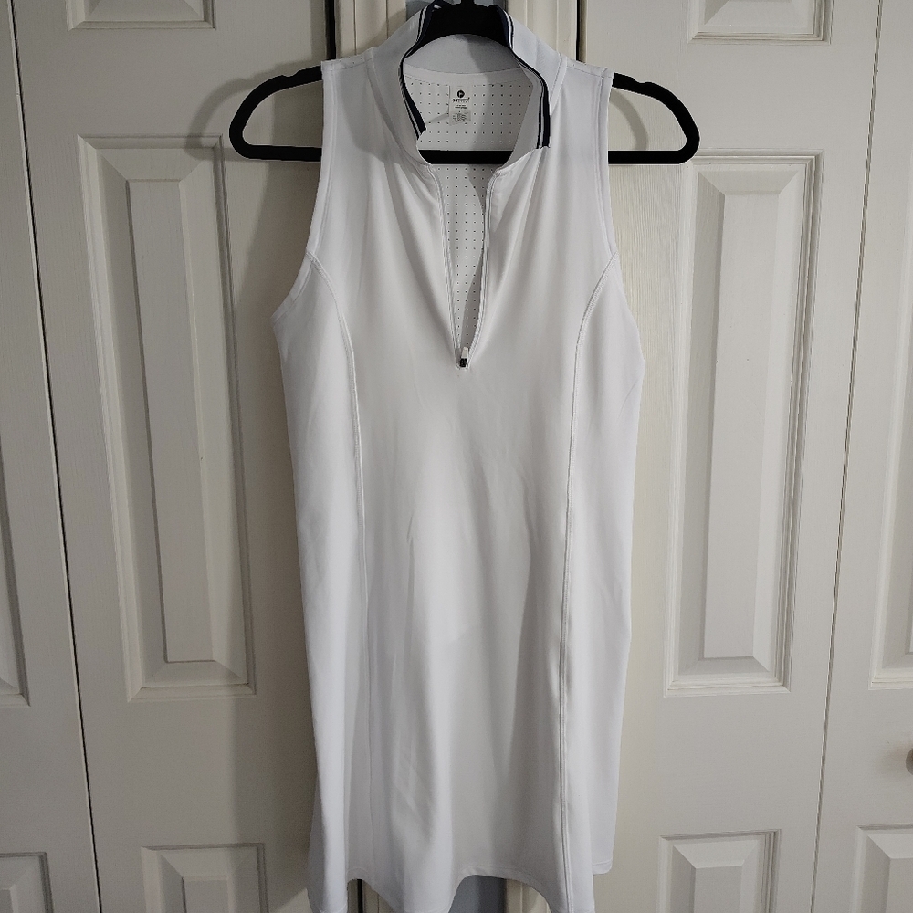 90 Degree by Reflex Lux Monet Tennis Dress White L - Picture 2 of 8
